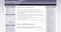 Desktop Screenshot of islamikitaplar.com